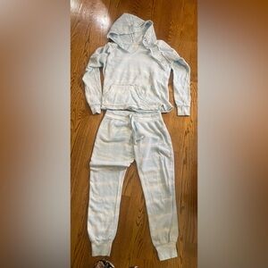 Super cute tie die so soft sweatsuit ocean drive